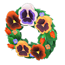 DIY - Pansy Wreath