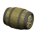 Sideways Pirate Barrel