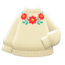 Load image into Gallery viewer, Flower Sweater
