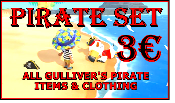 Gullivar Pirate Pack