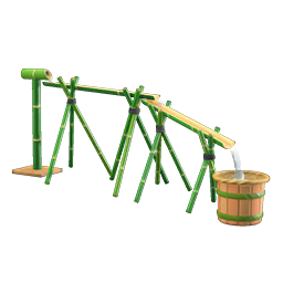 bamboo noodle slide