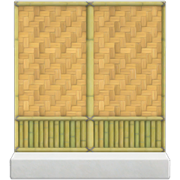 bamboo wall