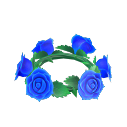 blue rose crown