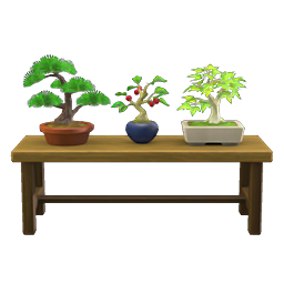 bonsai shelf