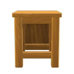 box-shaped seat