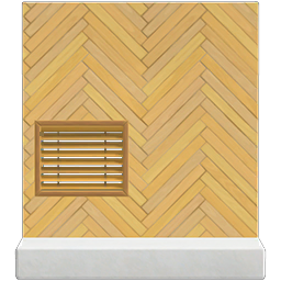 brown herringbone wall