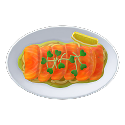 carpaccio di salmone