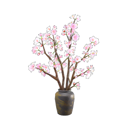 cherry-blossom branches