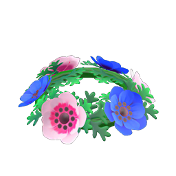 cool windflower crown