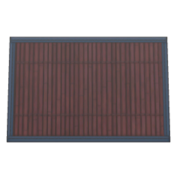 dark bamboo rug