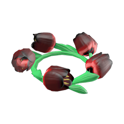 dark tulip crown