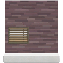 dark wooden-mosaic wall