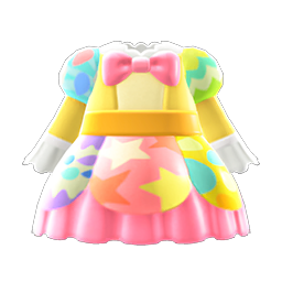 egg party dress
