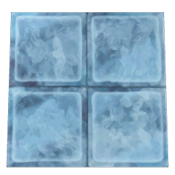 frozen floor tiles