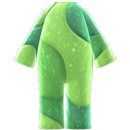 full-body glowing-moss suit