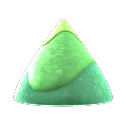 glowing-moss pointed cap