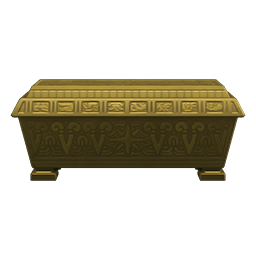 golden casket