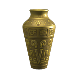 golden vase
