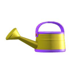 golden watering can
