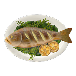 grilled sea bass with herbs