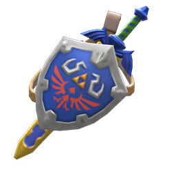 hero's sword and shield