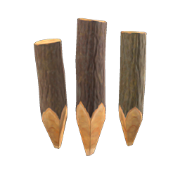 log stakes