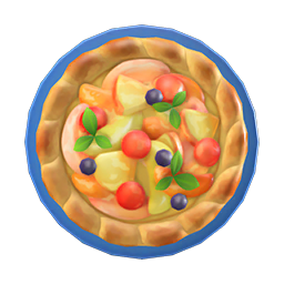 mixed-fruits pie