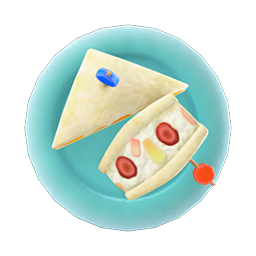 mixed-fruits sandwich