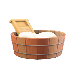 old-fashioned washtub