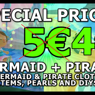 Mermaid + Pirate Pack