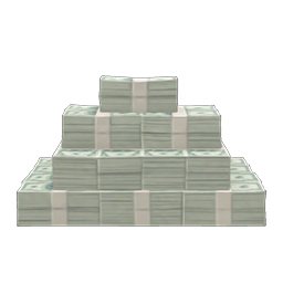 pile of cash