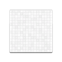 White Mosaic-Tile Flooring