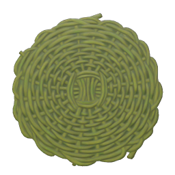 round vine rug