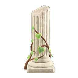 ruined broken pillar