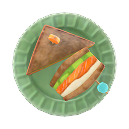 salmon sandwich
