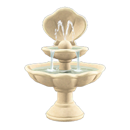 shell fountain