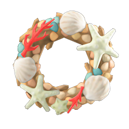 shell wreath