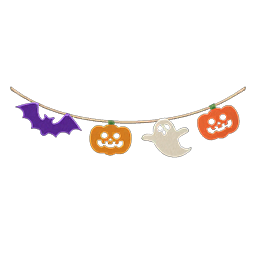 spooky garland