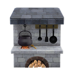 stonework kitchen