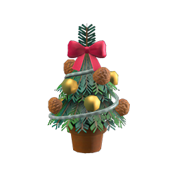 tabletop festive tree