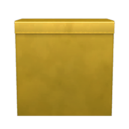 tall golden island counter