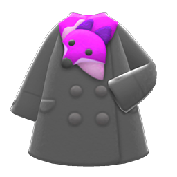 Plushie-Muffler Coat