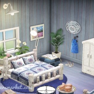 Maria's Serenity Blue Bedroom