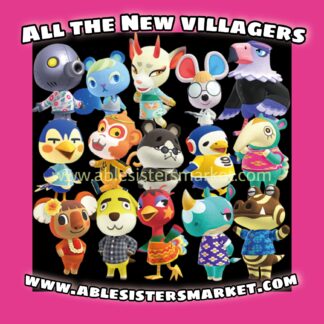 New Villagers in boxes