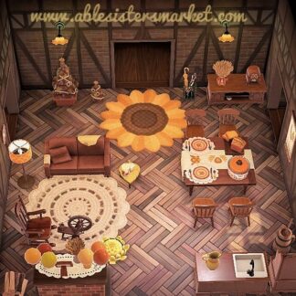 Grandma's Autumn Living Room