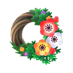 windflower wreath