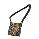 Python-Print Shoulder Bag