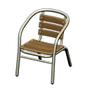 Metal-and-Wood Chair