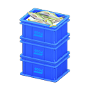 Stacked Fish Container